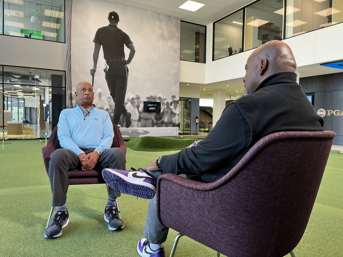 newyscruggs's tweet photo. Tonight at 10:40 on ⁦@NBCDFWSports⁩ “Big Game Sunday” we introduce you to the pioneering instructor at the ⁦@PGA⁩, Richard Brown III. https://t.co/6gAsg7wg4A