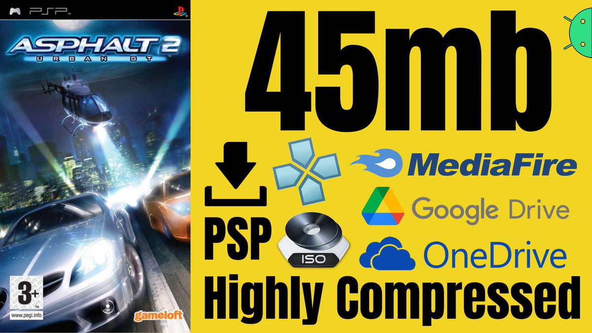 All2Digitals's tweet photo. Asphalt Urban GT 2 PSP ISO Highly Compressed only 45mb Download 

https://t.co/60hN4jo6jo https://t.co/B8alr3M1d5