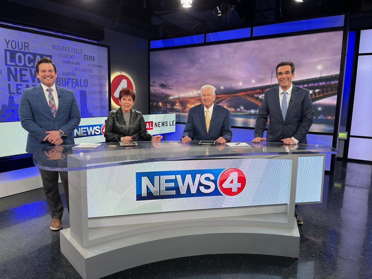 The gang's all here to bring you the late (really late!) news tonight after the wrapup of #SuperBowlLVIII.
It's <a href="/news4buffalo/">News 4 Buffalo</a> at 11 or 12? We'll be here!
<a href="/4JoshReed/">Josh Reed</a>, <a href="/ToddSantos4/">Todd Santos</a>, <a href="/DonPostles4/">Don Postles</a>.