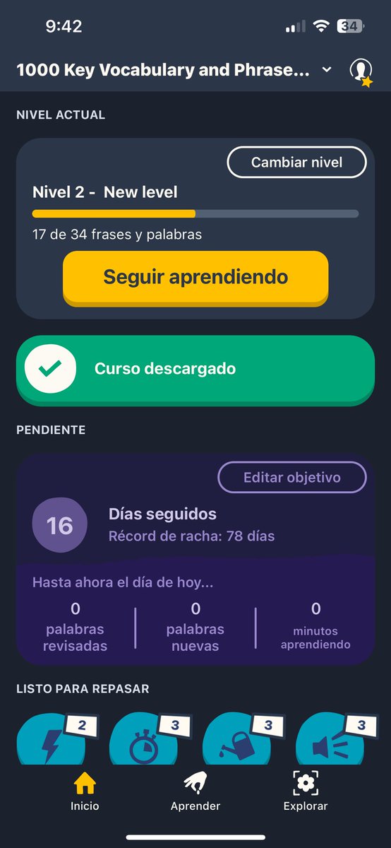 Calichemaan's tweet photo. @memrise  thank you for hear your community and do rollback! ❤️ https://t.co/OtCa6nuRwB