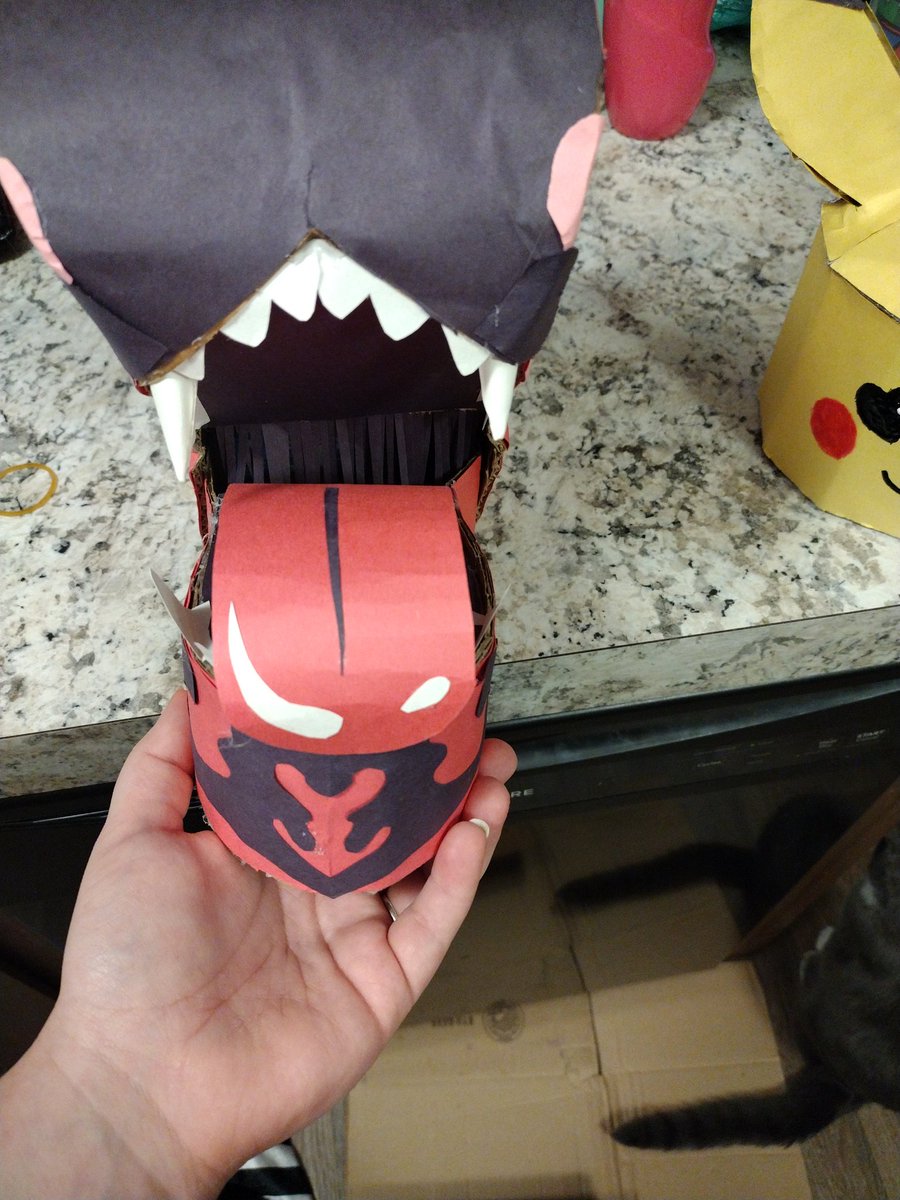 FiskFox's tweet image. My boys valentines day boxes for school