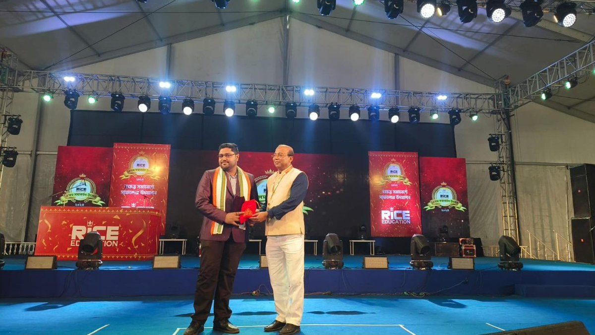 SamitRay11's tweet photo. RICE Education, known for educational excellence, hosted its 15th Convocation at Adamas Knowledge City on February 11, 2024. This milestone marks the journey of nurturing academic brilliance and shaping future leaders.
#RICEConvocation #TransformWithAdamas #BestInBengal https://t.co/TFKqcJDv7S