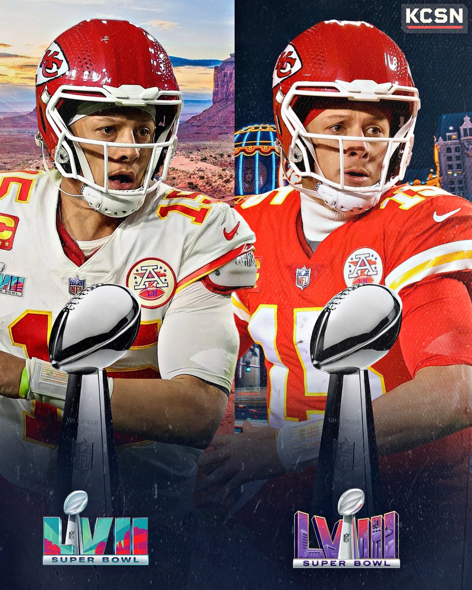 KCSportsNetwork's tweet photo. BACK-TO-BACK SUPER BOWL CHAMPIONS 🏆🏆 https://t.co/ZHmUHjV5iI