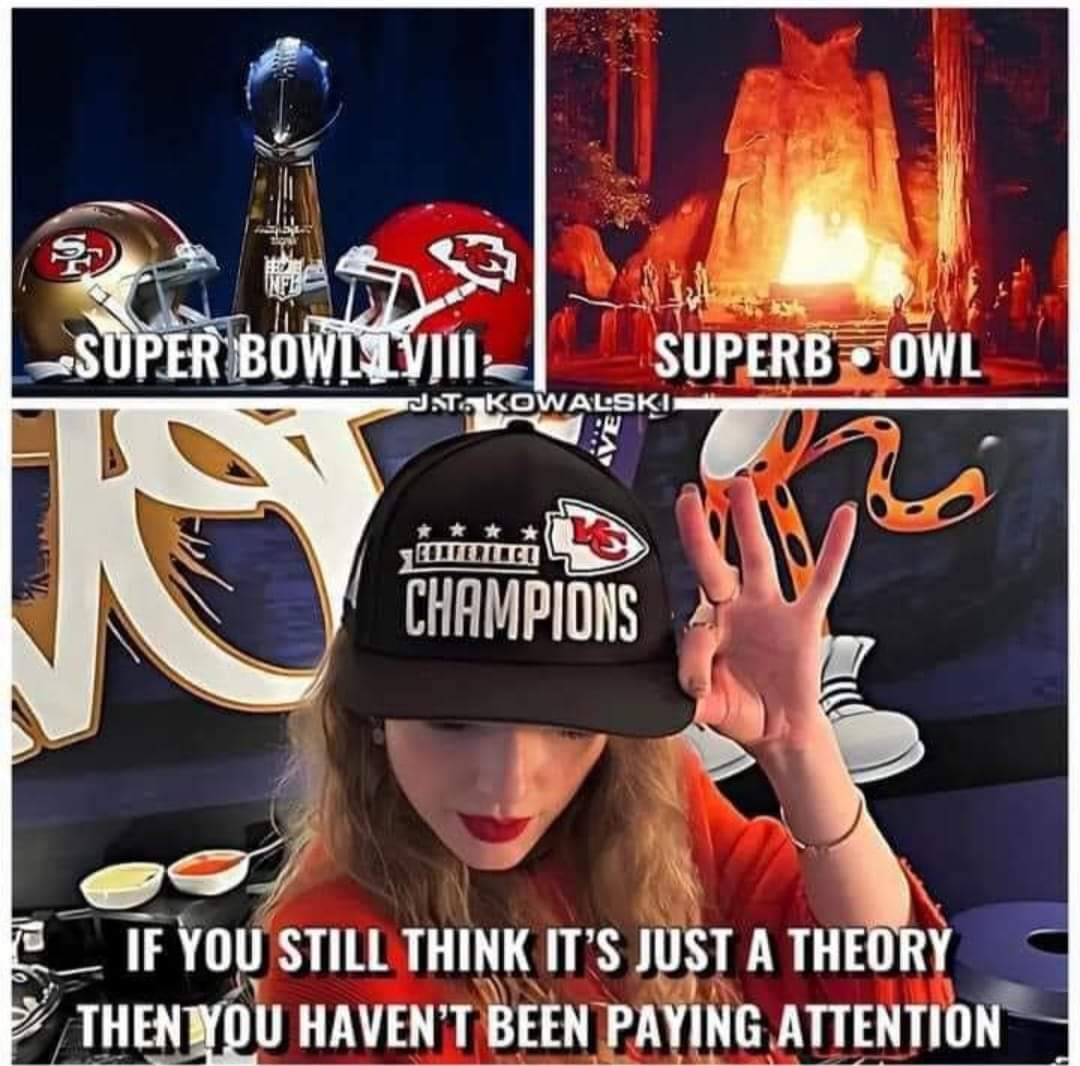 MAVERIC68078049's tweet photo. Enjoy the Baal game! 🙃 Most people think that the super bowl is just a football game but it's MUCH deeper than that! The rigged game of grown men in tights tackling each other is just the tip of the iceberg! I know many will make excuses and try to justify how the NFL isn't that bad but I promise you that when you watch tonight, it will be so in your face that it becomes undeniable!