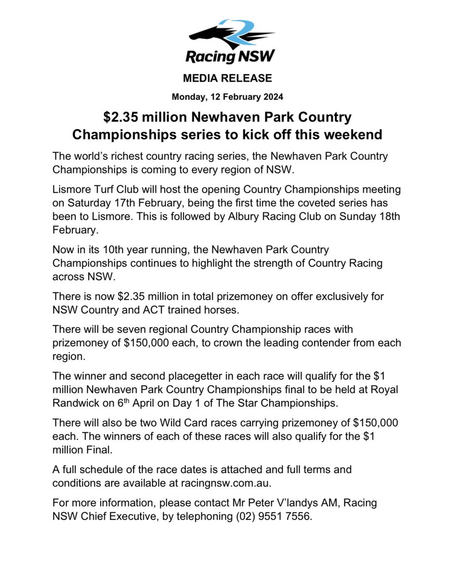 The Newhaven Park Country Championships start this weekend! Read: shorturl.at/eyIX9