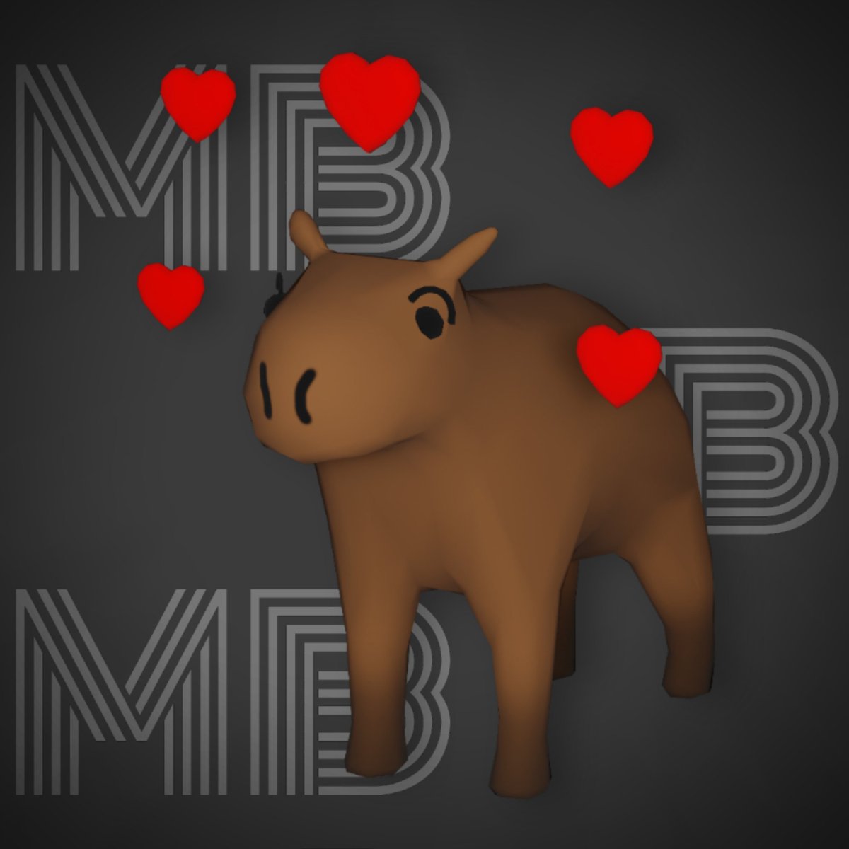 BrigthMod's tweet photo. Meet our lovestruck capybara, surrounded by hearts and radiating affection from first love 💕

Bring this adorable charm into your life today!

#Capybara #love #adorable #Roblox #3dartwork #RobloxUGC

🛒 Purchase link: https://t.co/2mHgp0UWwO https://t.co/tyOP6fo0C9
