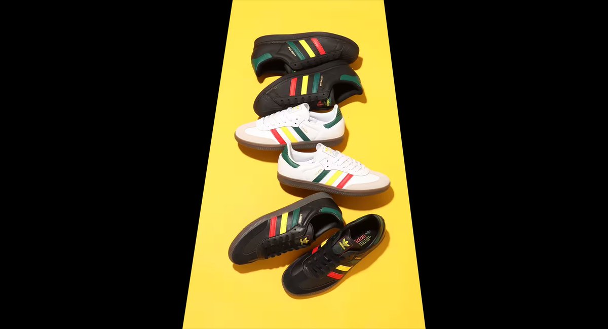 2024年 2/15 発売】 ラスタカラーを採用した adidas Originals 