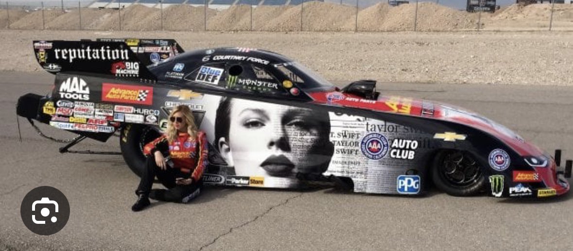 But then of course Drag Racers have always known @taylorswift13 is cool. @courtneyforce @JFR_Racing