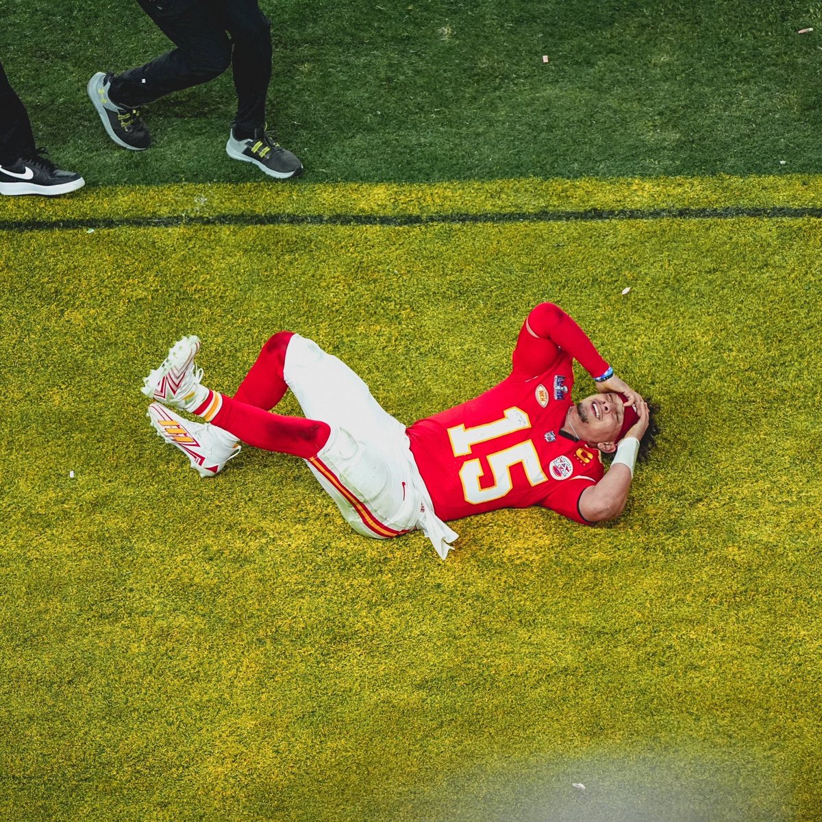 BleacherReport's tweet image. Ring No. 3 💍💍💍 

(via @Chiefs)