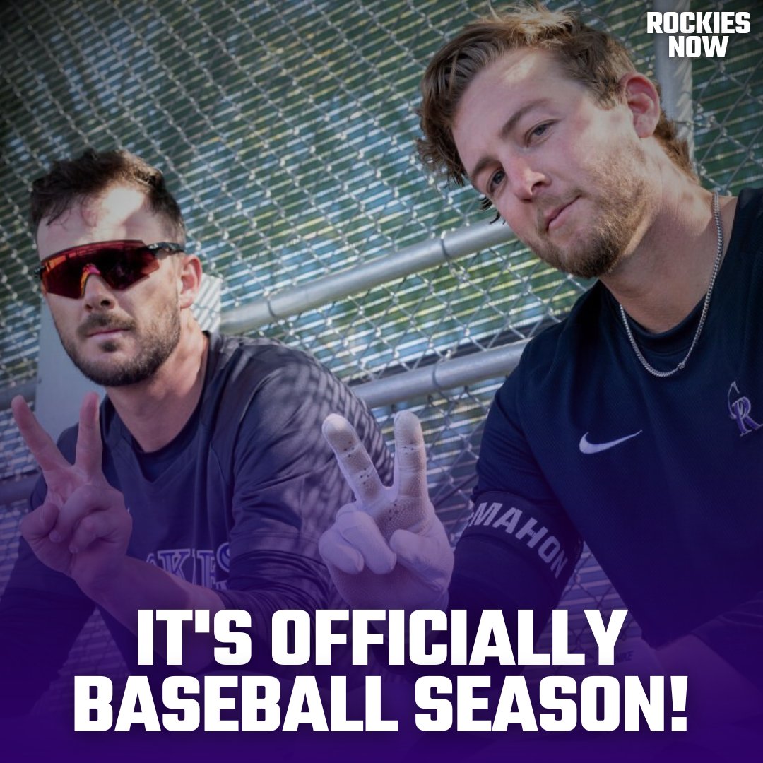 Rockies_Now's tweet photo. Spring Training begins this week! ⚾️😎 https://t.co/zUP55yelRV