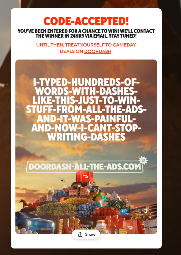 dedeye_'s tweet photo. @DoorDash les goooo!!! https://t.co/5W49PFcRkl
