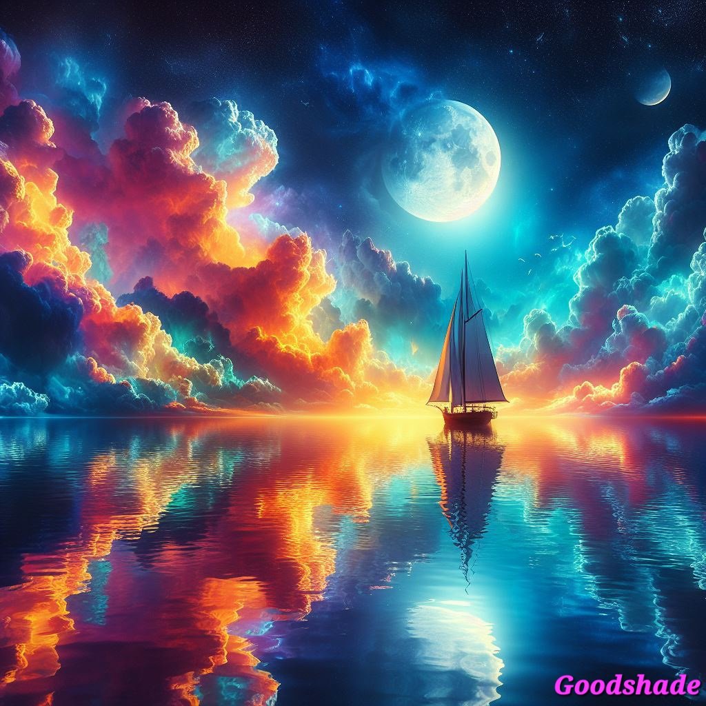 Bludshadow's tweet photo. Goodnight, my friends, and pleasant dreams!!๐ฅฑ๐ด๐๐บ๐ฒ๐
"In the gentle cradle of the sea, my sailboat becomes a vessel of dreams, carrying me away to unknown shores beneath the
moon's soft glow."โต๏ธ๐๐ค
#Goodshade #GoodnightEveryone
#GodBlessAmerica https://t.co/tuYnF0AOjE