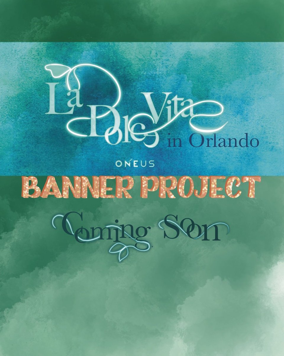 4ever_my_star's tweet photo. Orlando TOMOONS it's time for another banner project!!!!! 

More details to come VERY soon! 
Get ready to enjoy la dolce vita with. ONEUS! 
#ONEUS #LaDolceVitaOneus #ONEUS_2nd_world_tour #la_dolce_vita_tour #ONEUS_in_Orlando #BailaConONEUS #원어스 #ONEUSbannerproject https://t.co/YBzY0tP8IR