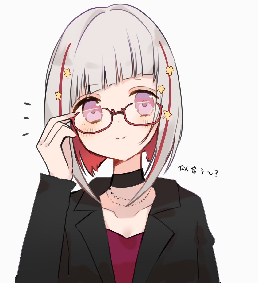 美竹蘭 「かわいいだねぇ〜 」|なぎさいおりのイラスト