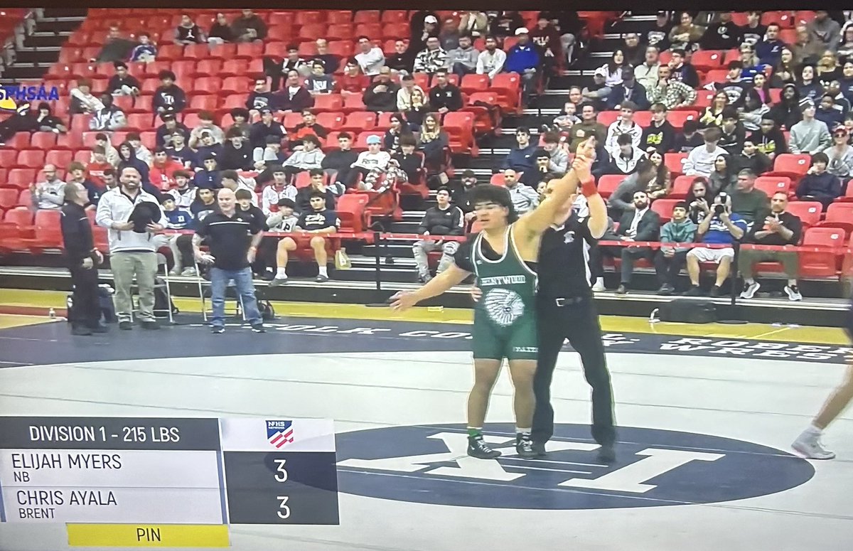 Brentwood Football (@bwoodfb) on Twitter photo Congrats to our guy <a href="/chrisayala826/">Chris Ayala</a> for winning the County Championship at 215 lbs. Chris will have an opportunity next week to compete at the state championships. Chris is already a 2X All-State Linebacker and looking to become a 2 sport All State recipient. H.E.A.R.T. Congrats to our guy <a href="/chrisayala826/">Chris Ayala</a> for winning the County Championship at 215 lbs. Chris will have an opportunity next week to compete at the state championships. Chris is already a 2X All-State Linebacker and looking to become a 2 sport All State recipient. H.E.A.R.T.