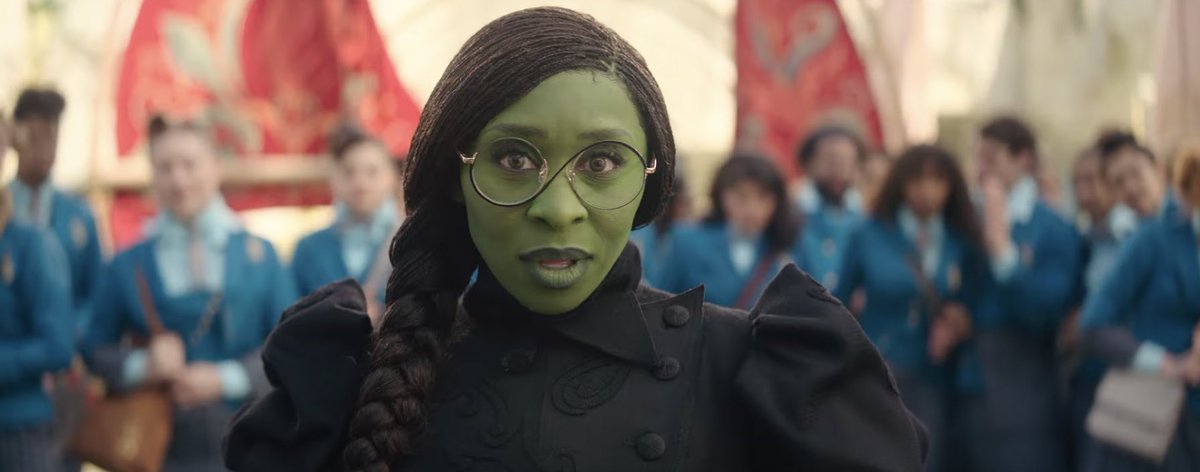 FilmUpdates's tweet photo. Cynthia Erivo and Ariana Grande as Elphaba and Glinda in ‘WICKED’ https://t.co/s26BcUXmXB