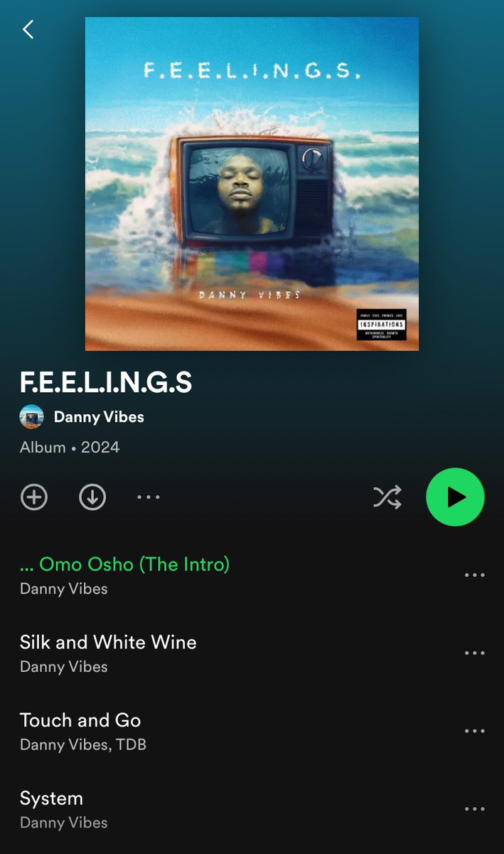 its_dannyvibes's tweet photo. Tough night to take in, but the show must go on. I present to you my new Ep titled - FEELINGS. Please stream here and share. I know you’d love this one 💜

https://t.co/9qkOuwblIQ https://t.co/UXVAj9cCnM