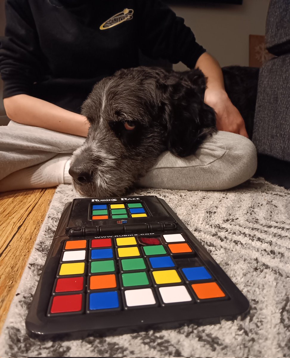 He loves a good snuggle....