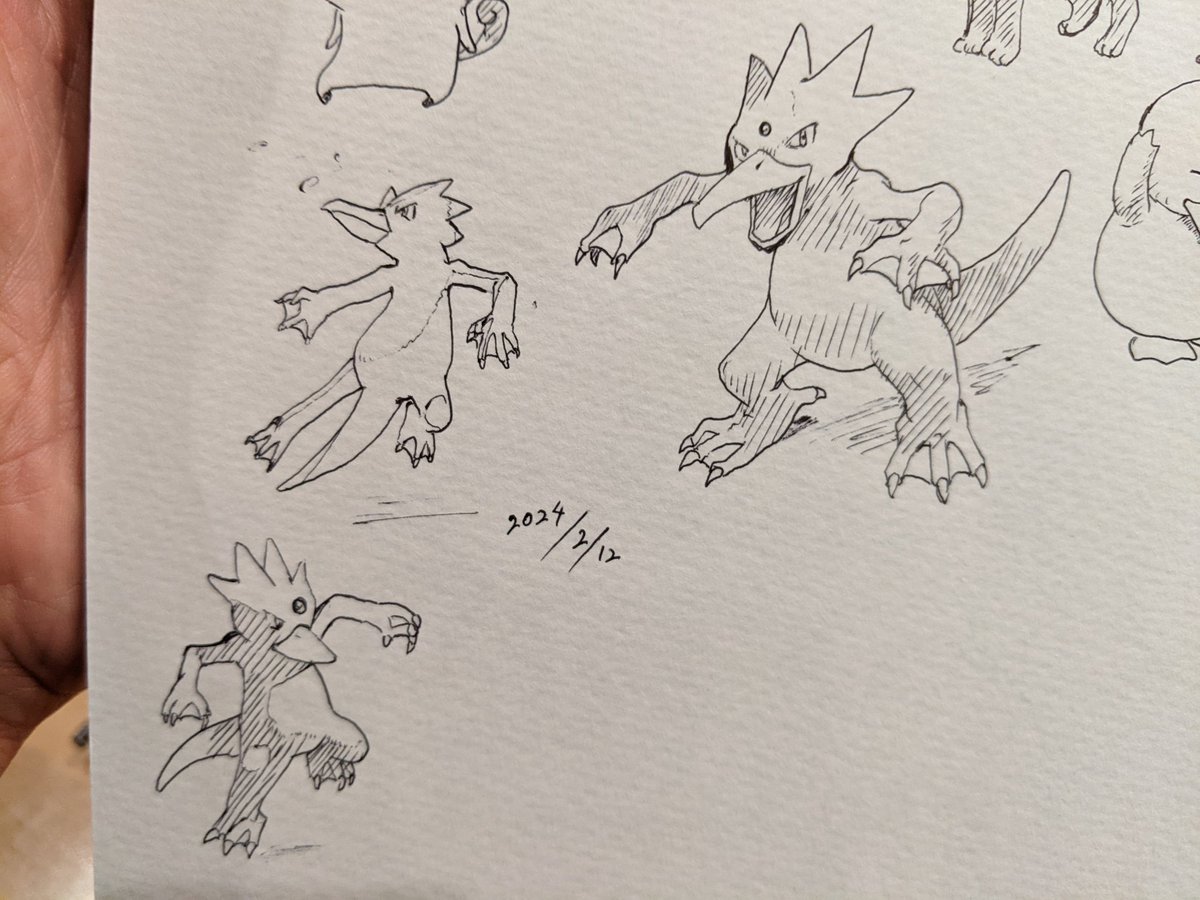 ポケスペのゴルダックすごいイケメン カキカキ。 