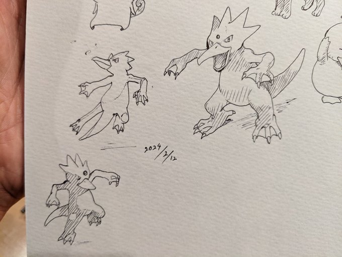 ポケスペのゴルダックすごいイケメン カキカキ。 