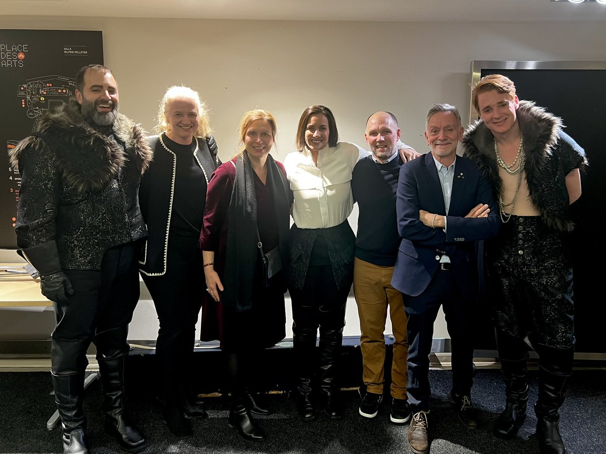 Signe Burgstaller (@sweambcan) on Twitter photo Enjoyed a magnificent performance at the <a href="/operademontreal/">Opéra de Montréal</a> of “La Reine-Garcon” - about the unconventional Swedish 17th century Queen Christina - and had the great pleasure to meet the composer, librettist and main cast afterwards. Bravo! Enjoyed a magnificent performance at the <a href="/operademontreal/">Opéra de Montréal</a> of “La Reine-Garcon” - about the unconventional Swedish 17th century Queen Christina - and had the great pleasure to meet the composer, librettist and main cast afterwards. Bravo!