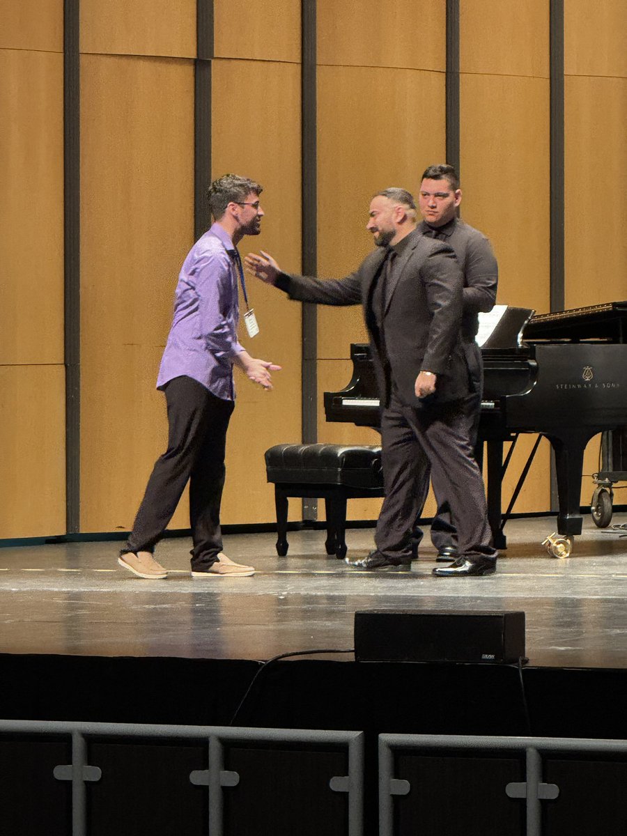 SPHSBand's tweet photo. What an amazing day when one of our own PDB Alumni composes a piece and gets premiered at TMEA with the Invited Percussion Ensemble, the Roma HS Percussion Ensemble! What an accomplishment Ethan!! Can’t wait to see what the future holds for you!!
#PDB
#PioneerPride
#PDBAlumni https://t.co/cWAylaXFID