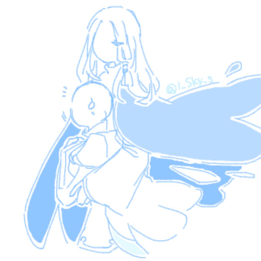 1_Sky_s's tweet photo. ⚠︎ 性別有り ( 男体化 / 女体化 )

🔵♂⚪️♀の青白 https://t.co/F6Io4ftCqc