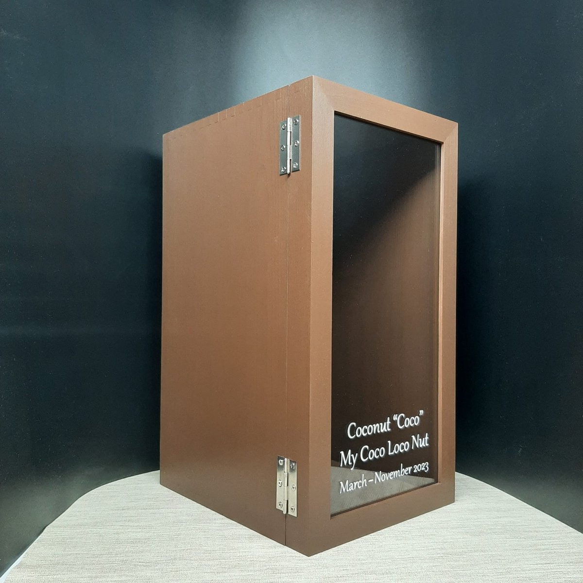 design_seagull's tweet image. Custom Beloved Pet Shadow Box: Preserving Memories with Love

#displaycase #memory #pets