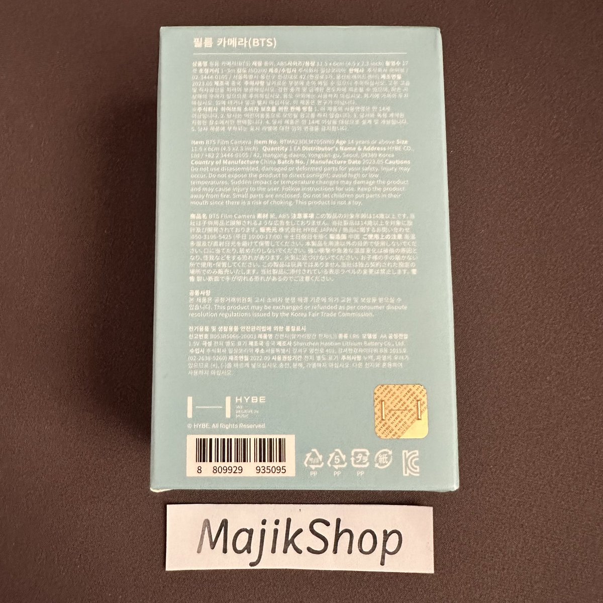 MajikShop7's tweet photo. WTS LFB PH

The Daydream Believers Instant Camera (Sealed with Photocards)

P2,500 + sf

Official &amp; onhand

💰 PAYO - GCash / BPI
🚚 SCO / J&amp;T / SDD

📍Cavite / Pasay City

🏷️ bts rm namjoon jin seokjin suga yoongi j-hope jhope hobi jimin v taehyung jungkook jk pc https://t.co/2mVP4gMRp9