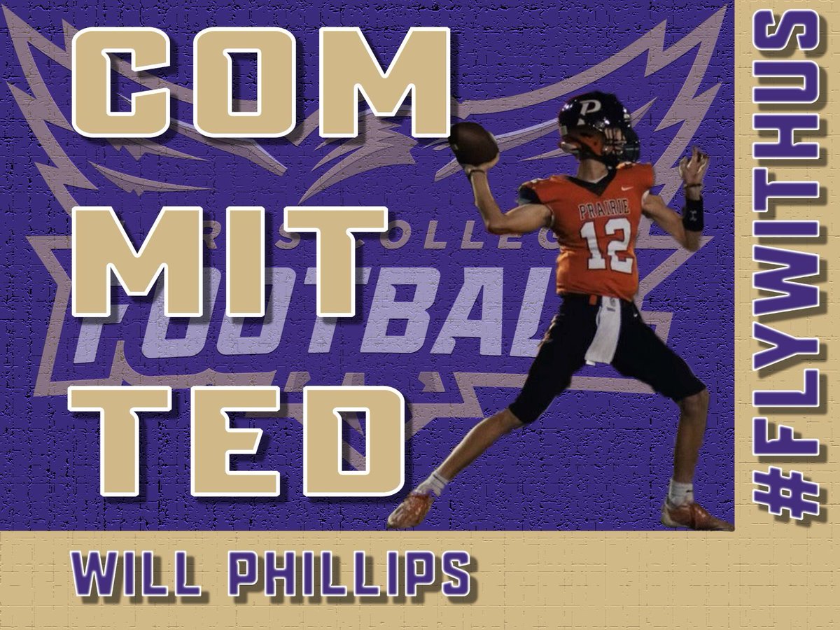 100% committed!! Let’s get to work!! #Flywithus @FootballCoachO @LorasCollegeFB @CoachHLorasFB