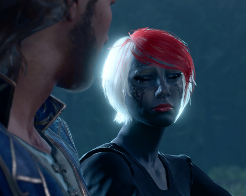 PaperDreamerAHJ's tweet photo. @L3ONIARA Lolth-sworn drow/Rogue (Assassin) Eva trying to talk Gale out of blowing himself up. https://t.co/FOEUtCRmAf