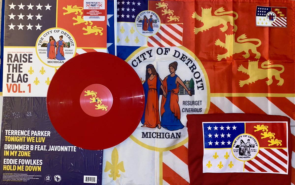 ✨🔴🔴🔴✨🔴✨🔴🔴🔴✨Vol.1
📞☎️🎚️ new vinyl - limited - 1 of 313
#RaiseTheFlag #Detroit #Michigan
#RedVinyl #LE #TP #TerrenceParker
#DrummerB #EddieFowlkes #Vol1 🎶