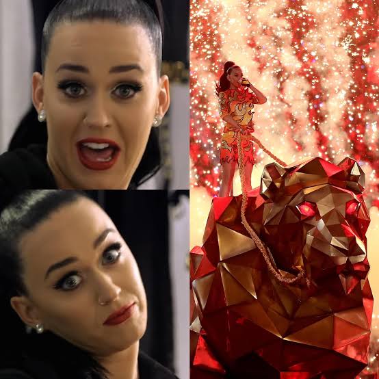 kasskbc's tweet photo. #halftimeshow #SuperBowl #katyperry 
Suerte en superarlo! https://t.co/GfwaAve3W4