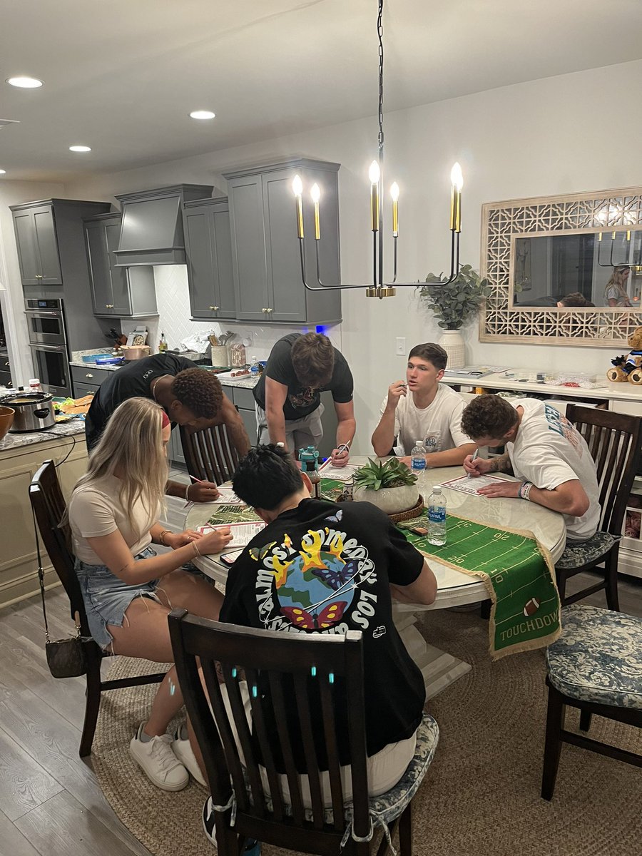 Travis Trickett (@coachttrickett) on Twitter photo Glad to have the QBs over for a little fellowship tonight for the Super Bowl. <a href="/CoachRessa/">Paul Ressa</a> made some 🔥 brisket! Glad to have the QBs over for a little fellowship tonight for the Super Bowl. <a href="/CoachRessa/">Paul Ressa</a> made some 🔥 brisket!