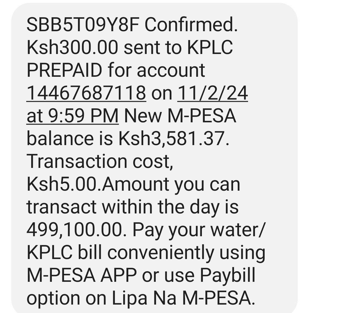 MuhiaJimmy's tweet photo. @KenyaPower_Care https://t.co/vPGZ98tTMt