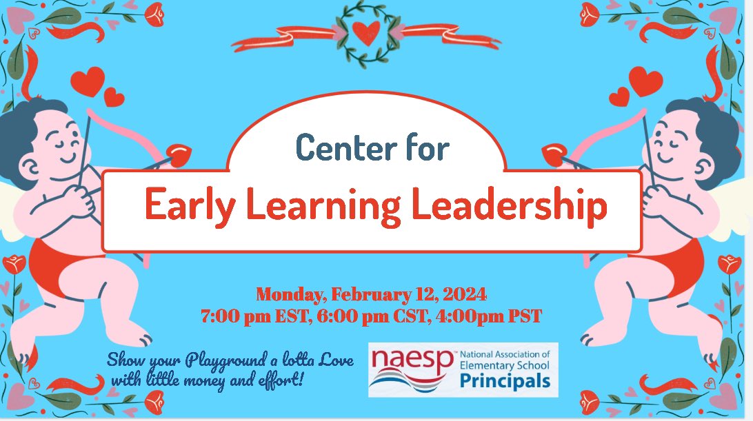 PK-3 Principals, want to add a little pizazz to your playground? Join <a href="/NAESP/">National Assoc. of Elementary School Principals</a> tomorrow &amp; learn how to add sensory play, a reading garden, and MORE with little money &amp; effort! ❤️🛝Let me know if you want more info!💡