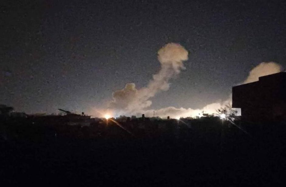 Israel told a million Palestinian civilians to seek refuge in Rafah, the designated ‘safe place’. Israel is now intensely bombing Rafah through air, land and sea, in the middle of the night. This is a genocide.