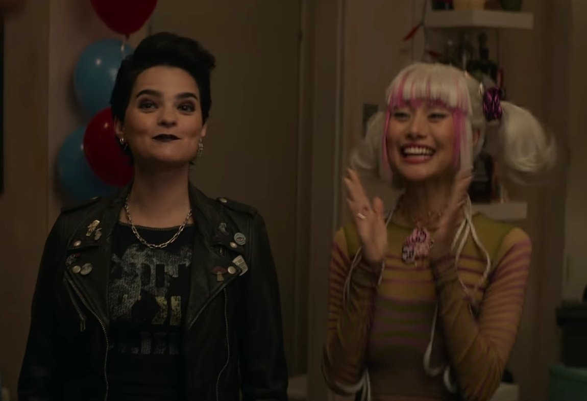 sapphicslike's tweet photo. negasonic and yukio are back! https://t.co/S00LqliIXc