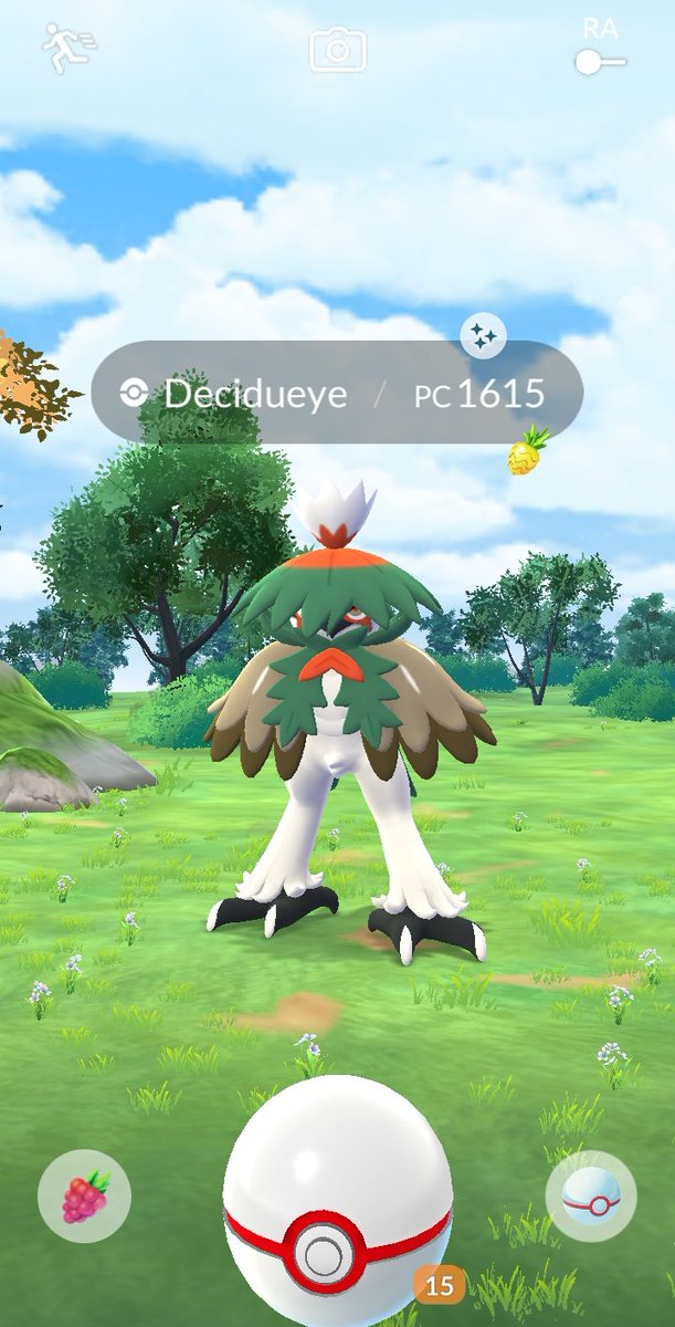 cubooo0's tweet photo. ¿Lo consiguieron ? 👾👾👾
#PokemonGO #Decidueye #shiny ✨ https://t.co/GC91hDfZGW