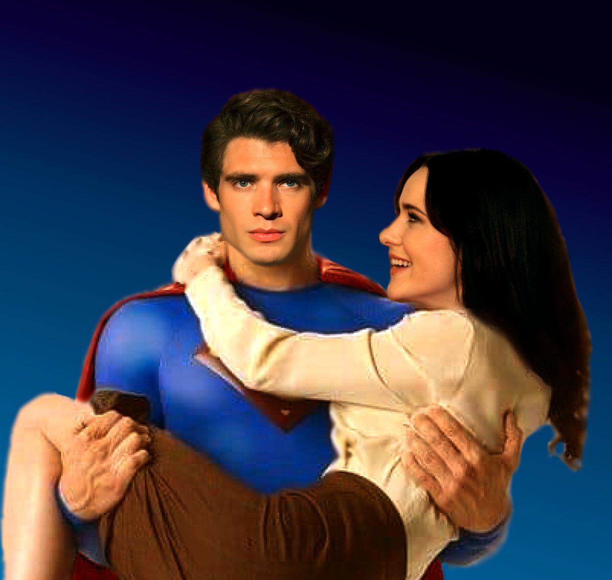 #DavidCorenswet as #Superman and #RachelBrosnahan as #LoisLane