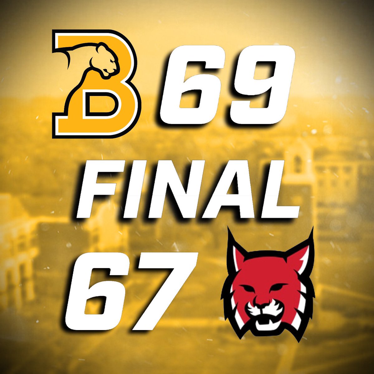 Finished the regular season off strong with a win at Bill Battle! #yeahpanthers
