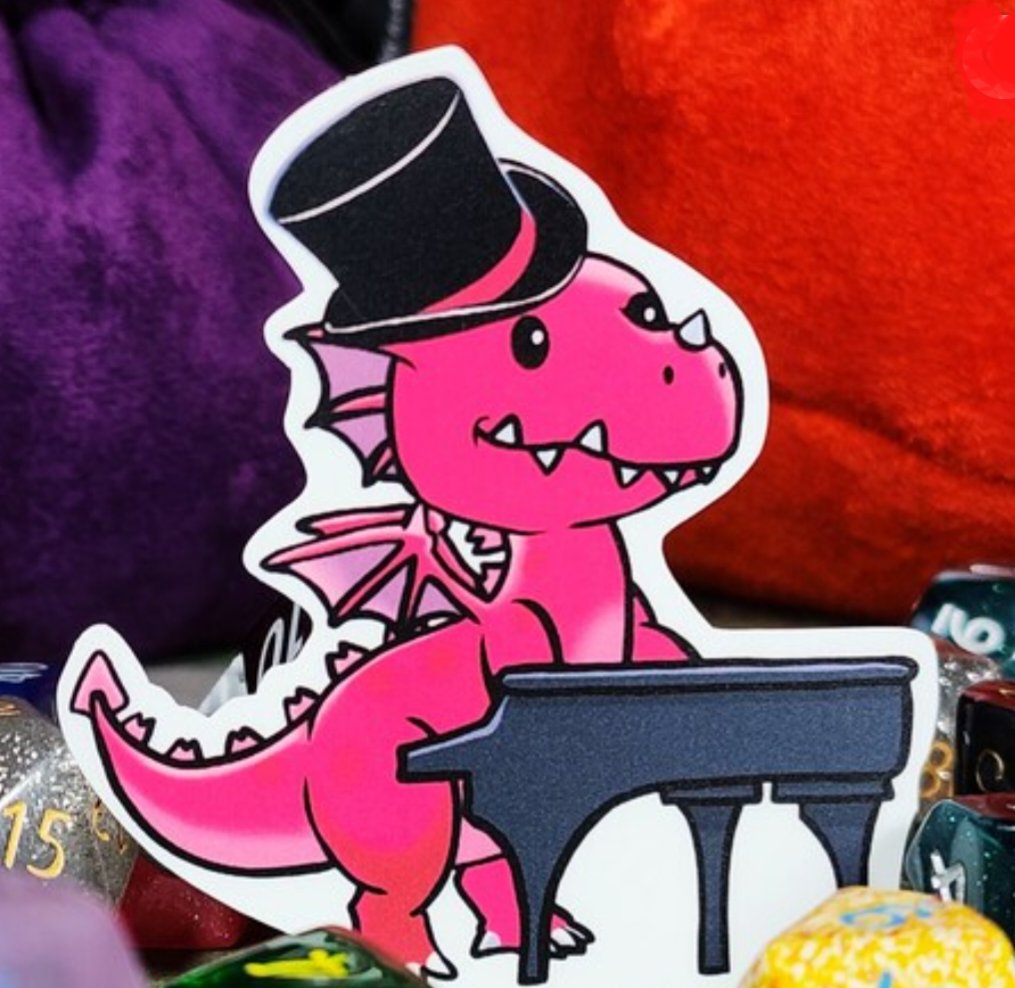 PianistTweet's tweet image. #piano #YearOfTheDragon2024 I thought I&apos;d drop a happy little 🐉 dragon in a top hat 🎩😍 practicing his #toomanynotes 🎵🎶🎹
Happy Year of the Dragon!