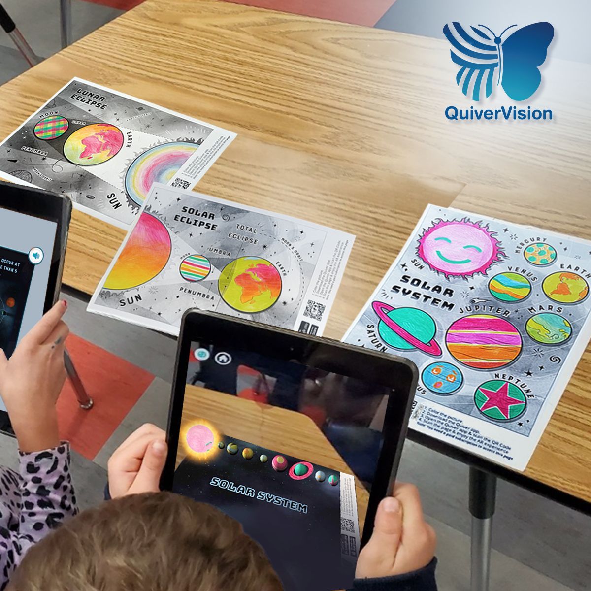 Discover the wonders about the Solar &amp; Lunar Eclipses. 

This pack by @QuiverVision will help you experience the magic of our Solar System &amp; these special Eclipses. 

🌕🌑 Explore now: quivervision.com/coloring-packs…