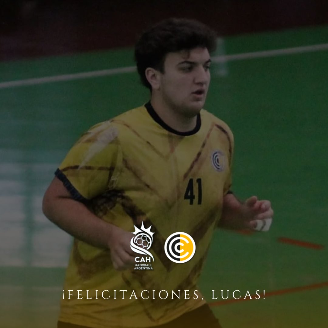 🇦🇷| 𝑹𝒆𝒑𝒓𝒆𝒔𝒆𝒏𝒕𝒂𝒏𝒕𝒆 𝒄𝒂𝒓𝒕𝒆𝒓𝒐

🔥Nuestro Juvenil, Lucas Burri fue convocado a la preselección juvenil argentina de handball.

🖤Toda la familia de Comu Handball te felícita y te desea el mayor de los éxitos!

🌟#TenemosCLUB
🌓#OrgullosxsDePertenecer