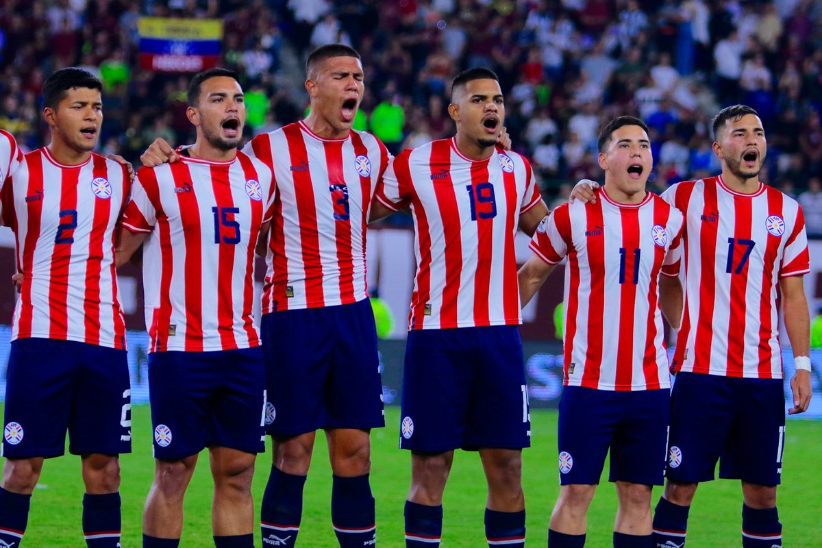Emociona lo que juegan y lo que meten estos muchachos. Gracias por representar así nuestra camiseta. ❤️🇵🇾