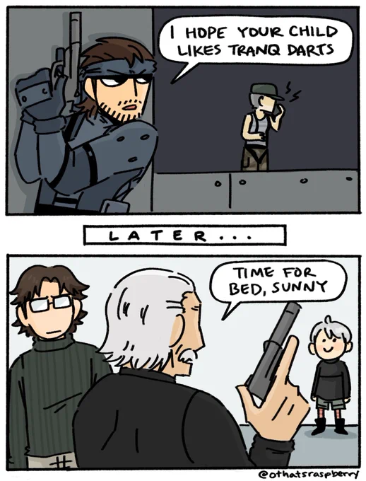 based on @DavidBHayter's improv line during the @MGSCON @OuterHeavenTTV stream with @vanmarshall 