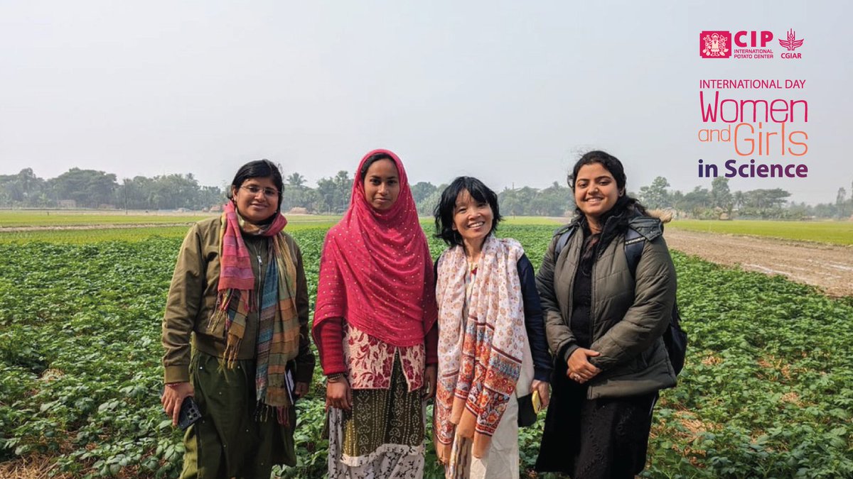 #WomenInScience 'Gratitude to the women pioneer scientists at CGIAR who paved the way for us to pursue careers in science. Let's persist in amplifying women's voices in the science agenda to drive meaningful change!' - Nozomi Kawarazuka, scientist at @Cipotato 🔸 @CGIARgender