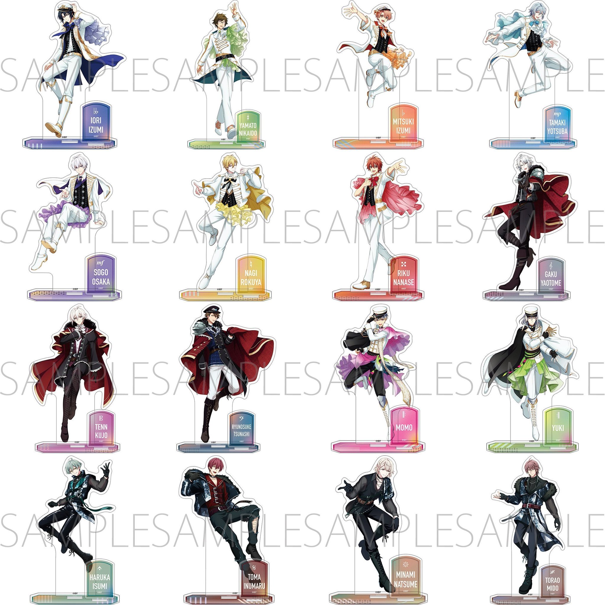 アイドリッシュセブン アイナナ 8周年 アクリルプレートコレクション コンプ アイドリッシュセブン（原作版） アクリルプレートコレクション