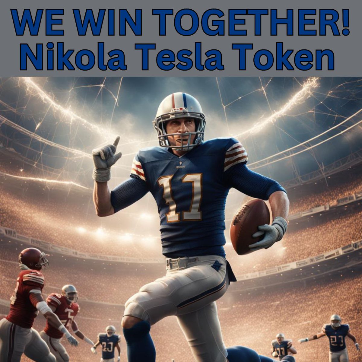 369_token's tweet photo. 🏆Super Bowl Sunday is not just about touchdowns and 🎤halftime shows—it's also a prime opportunity to invest in Nikola Tesla Token and power up your portfolio! ⚡️🏈 #TeslaToken #SuperBowlInvesting https://t.co/ajSoBWr9bR