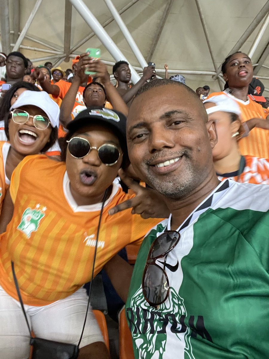 Not our night. But Ivorians are fantastic people. #AFCON